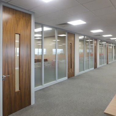 Office Doors Solid Glass Laminate Doors Rodley Interiors