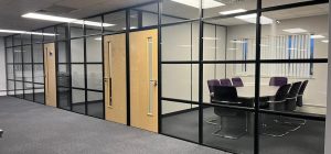 Cost effective meeting room partitioning